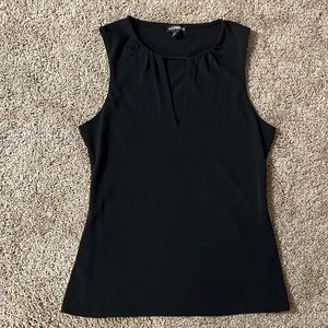 Express XS black sleeveless blouse